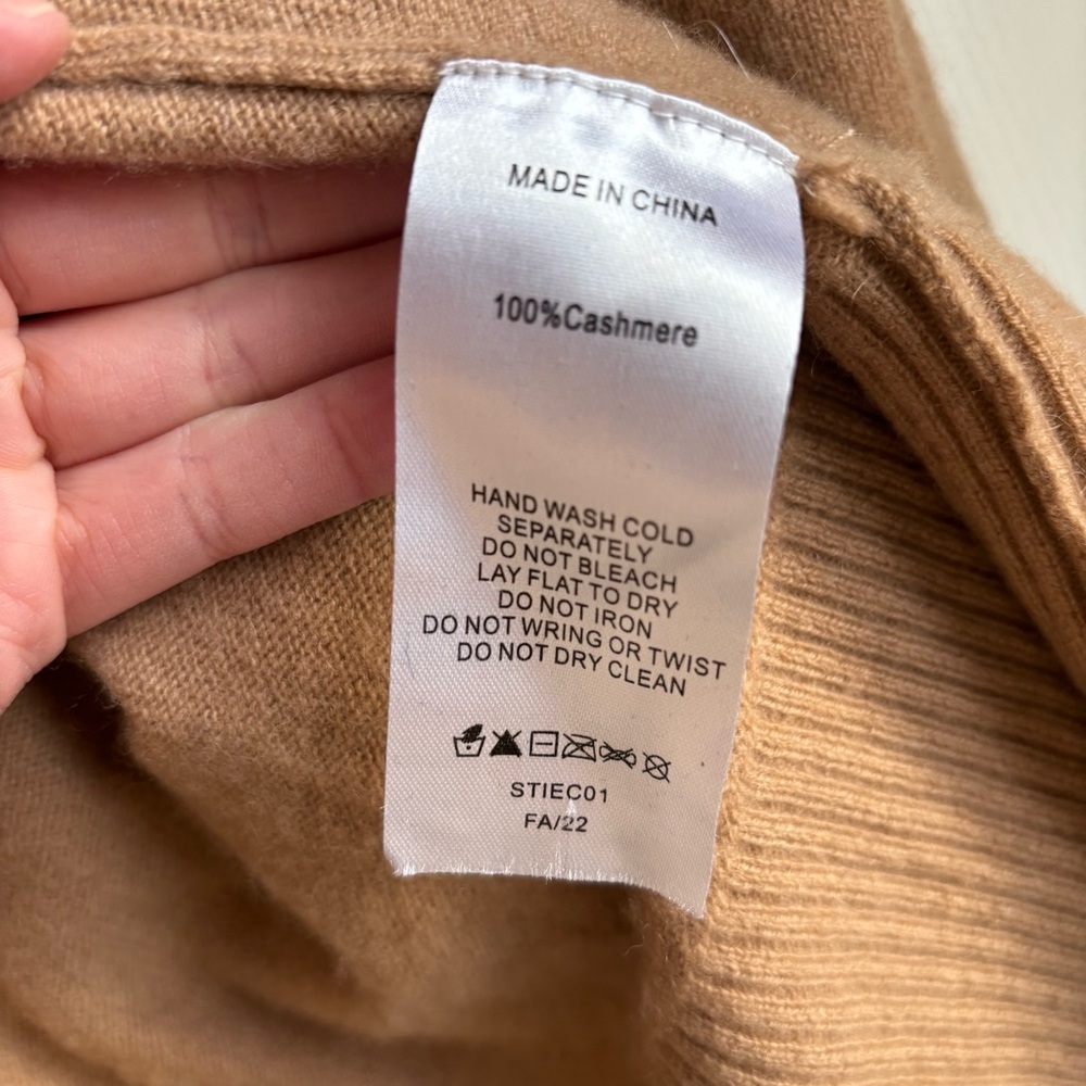 Quince Cashmere Open Cardigan Sweater - Picture 5 of 7
